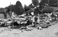 Resten van een Heinkel III